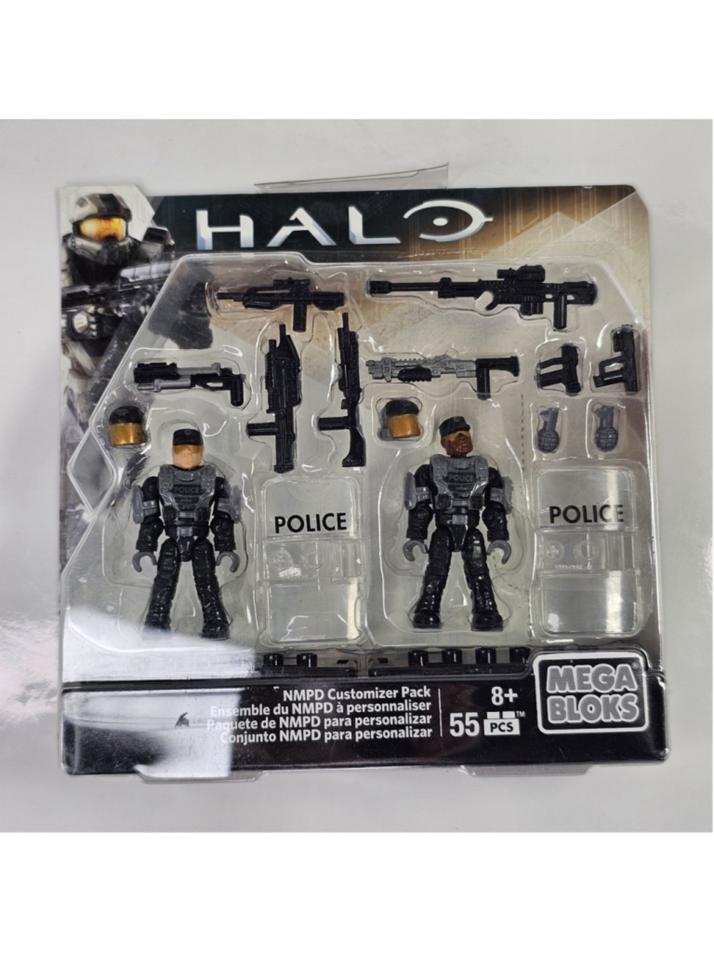 Mega Bloks Construx Halo CNC96 NMPD Customizer Pack Open Box